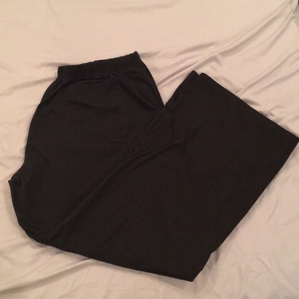 SB drawstring black scrub pants